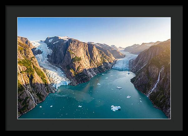 Tranquil Waters Of Tracy Arm