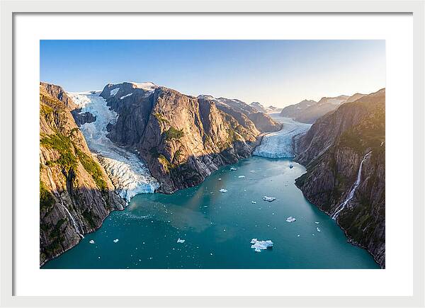 Tranquil Waters Of Tracy Arm