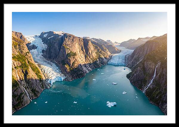 Tranquil Waters Of Tracy Arm