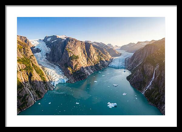 Tranquil Waters Of Tracy Arm