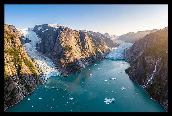 Tranquil Waters Of Tracy Arm