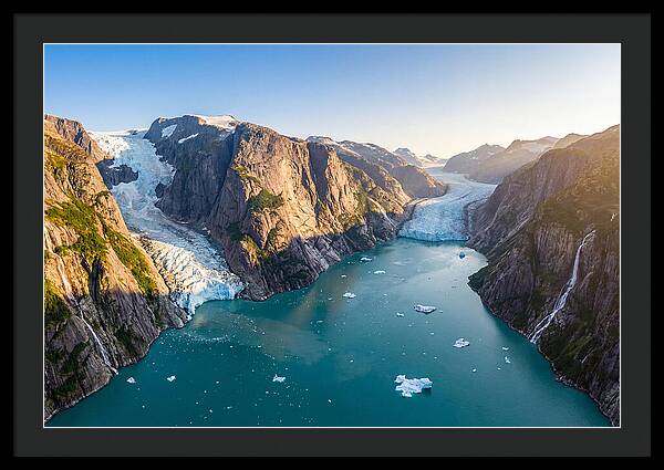 Tranquil Waters Of Tracy Arm
