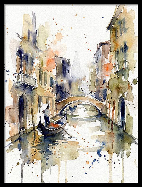 Tranquil Waters Of Venice