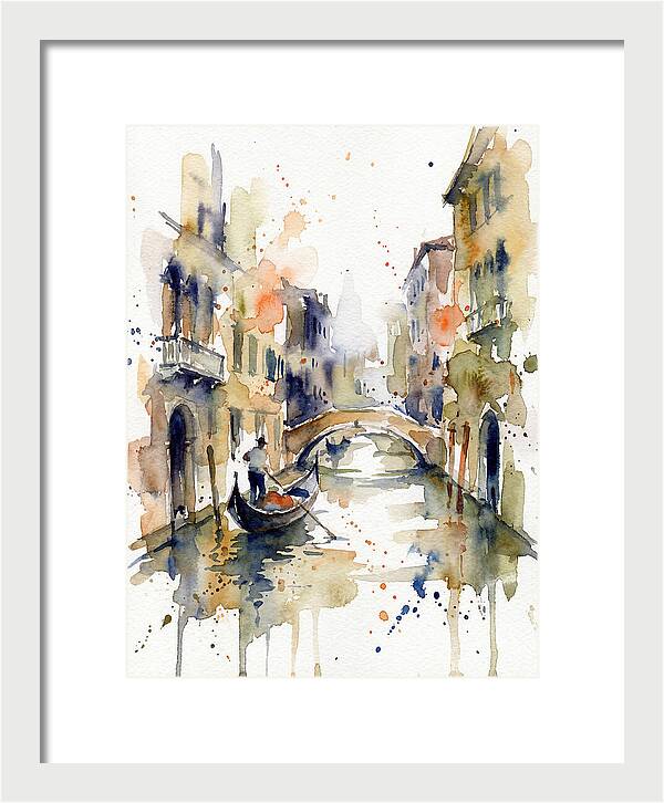 Tranquil Waters Of Venice