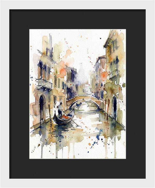 Tranquil Waters Of Venice