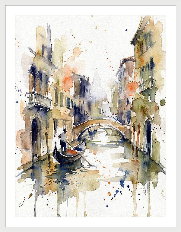 Tranquil Waters Of Venice