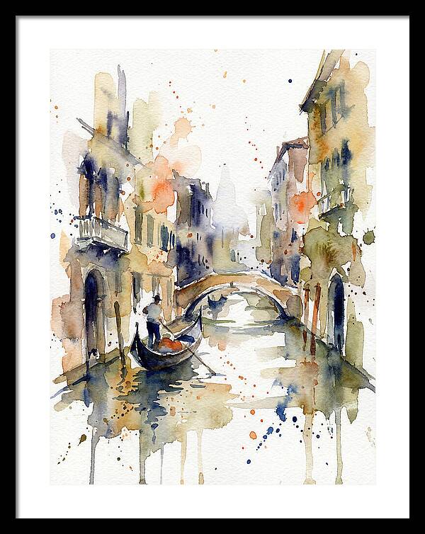 Tranquil Waters Of Venice