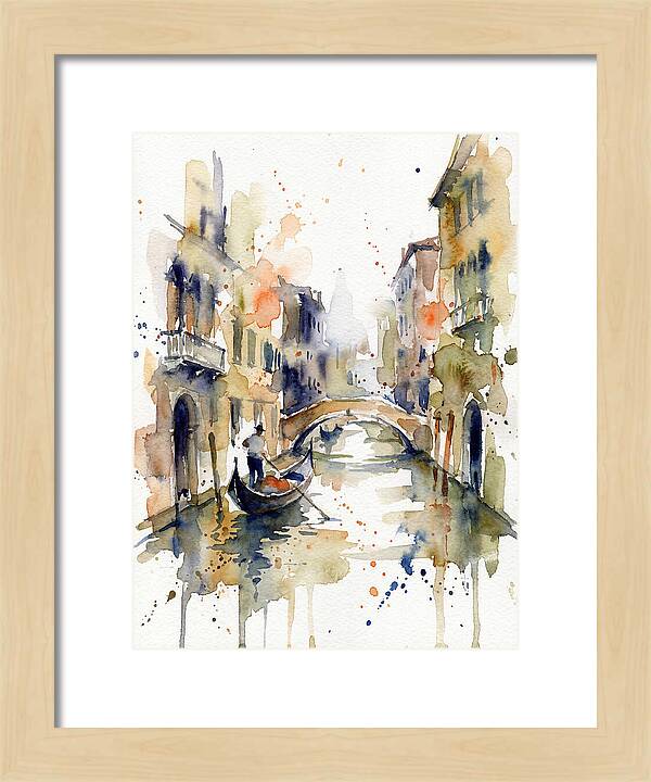 Tranquil Waters Of Venice