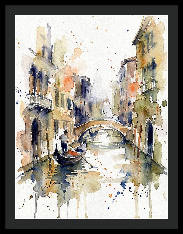 Tranquil Waters Of Venice