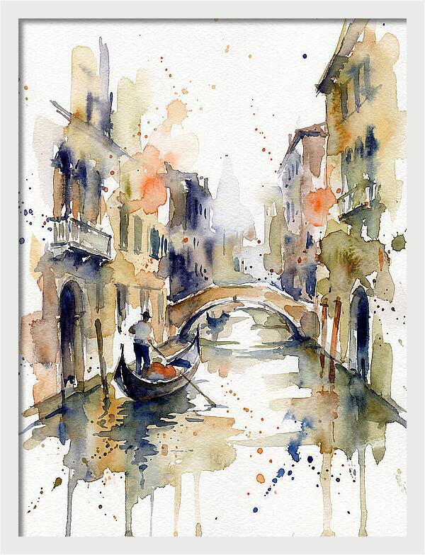 Tranquil Waters Of Venice