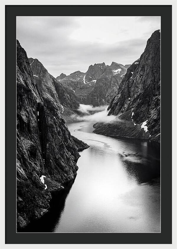 Tranquil Waters Of Western Brook Fjord