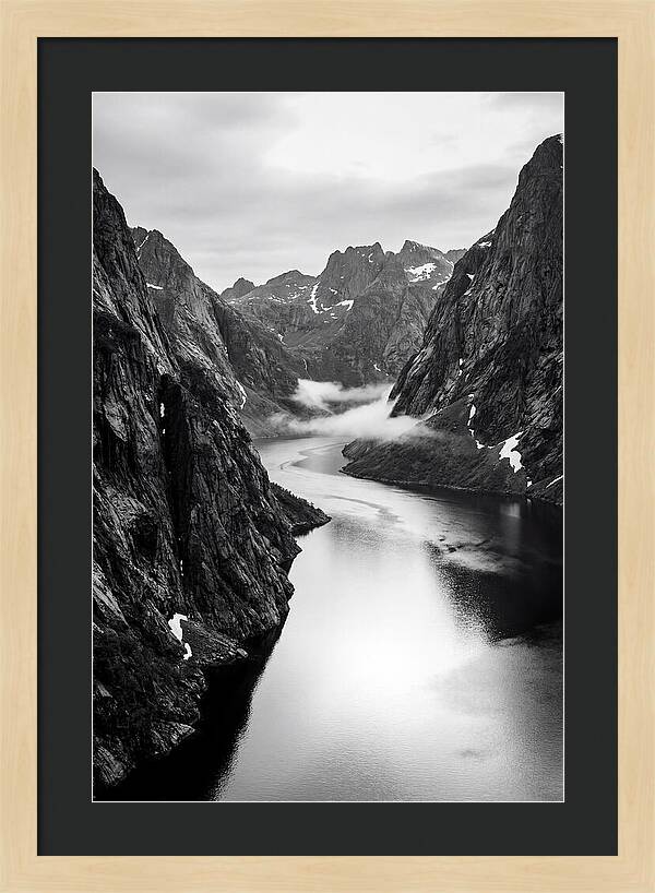 Tranquil Waters Of Western Brook Fjord