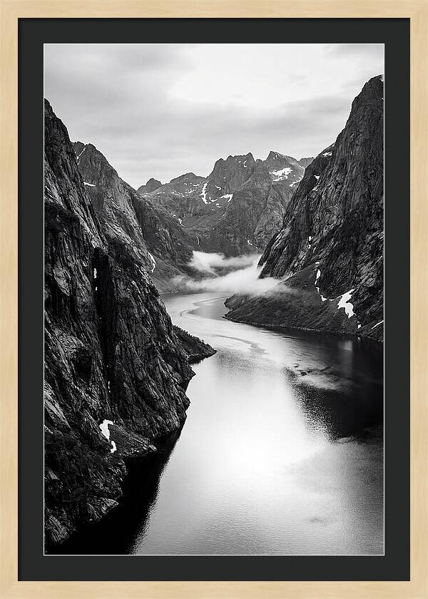 Tranquil Waters Of Western Brook Fjord