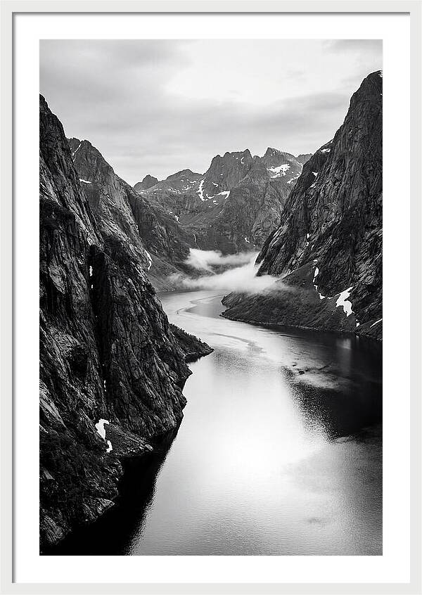 Tranquil Waters Of Western Brook Fjord