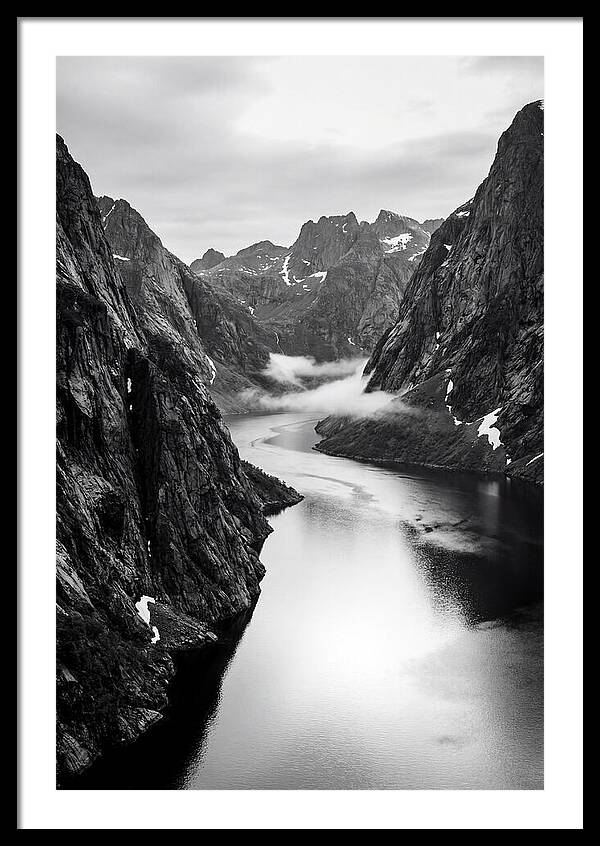 Tranquil Waters Of Western Brook Fjord