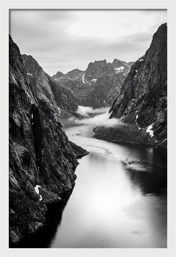 Tranquil Waters Of Western Brook Fjord