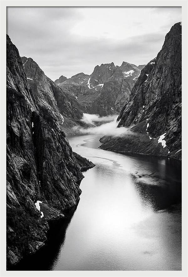 Tranquil Waters Of Western Brook Fjord