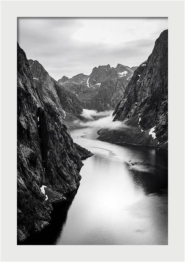 Tranquil Waters Of Western Brook Fjord