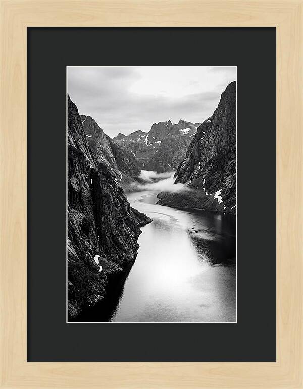 Tranquil Waters Of Western Brook Fjord