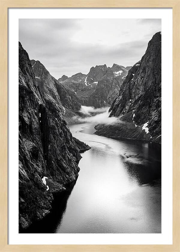 Tranquil Waters Of Western Brook Fjord