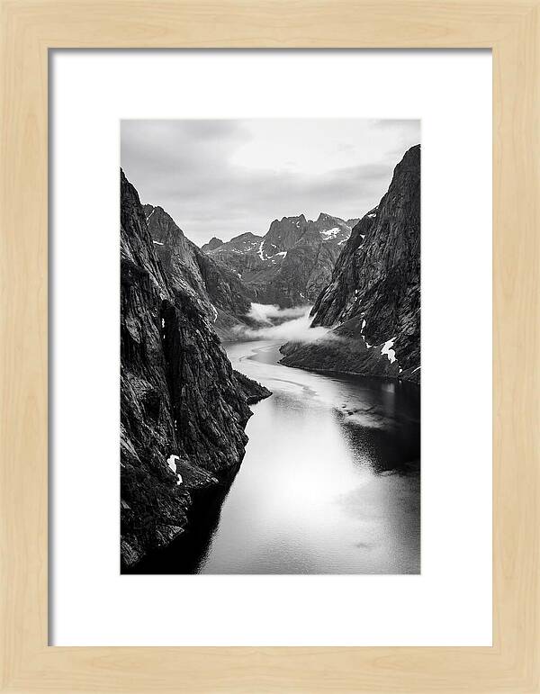 Tranquil Waters Of Western Brook Fjord