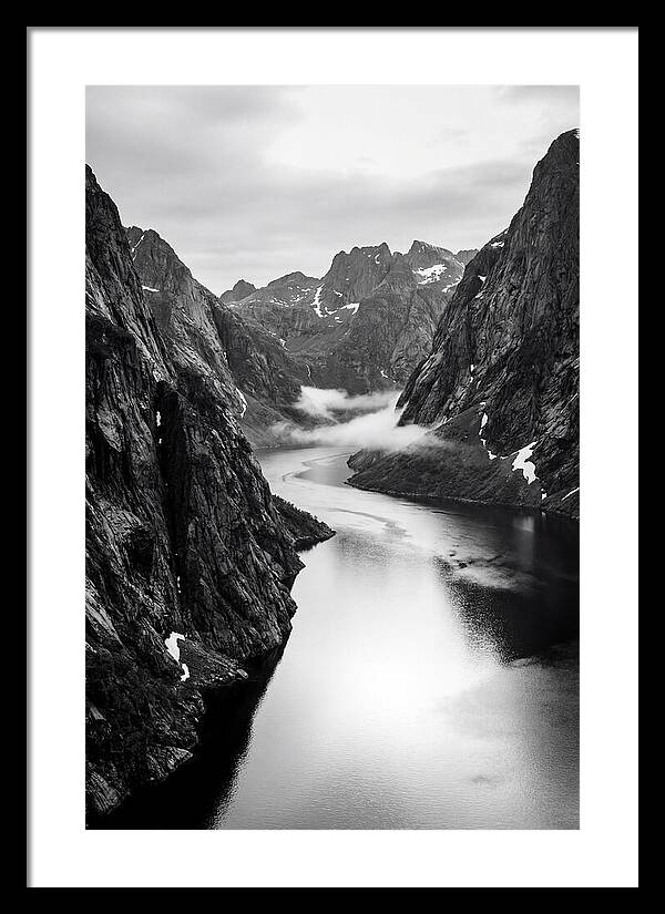 Tranquil Waters Of Western Brook Fjord