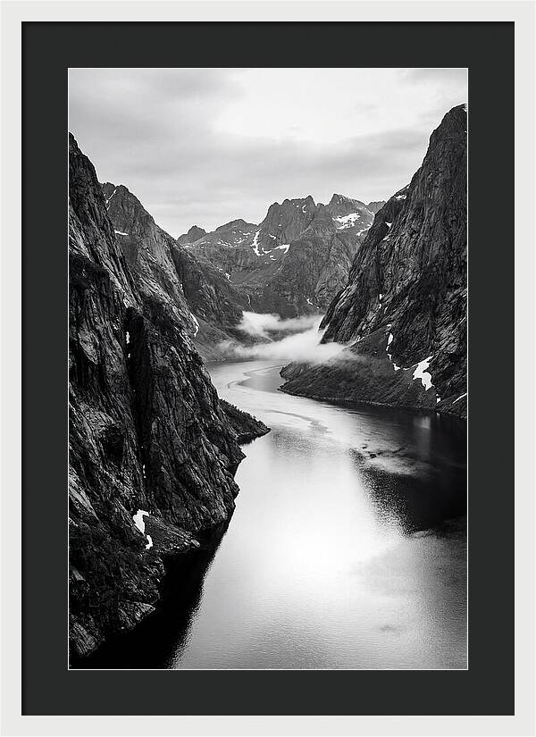 Tranquil Waters Of Western Brook Fjord