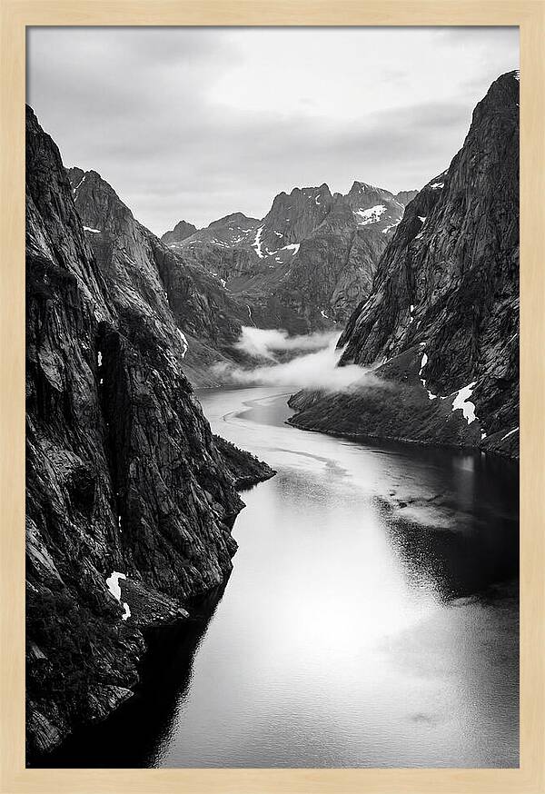 Tranquil Waters Of Western Brook Fjord