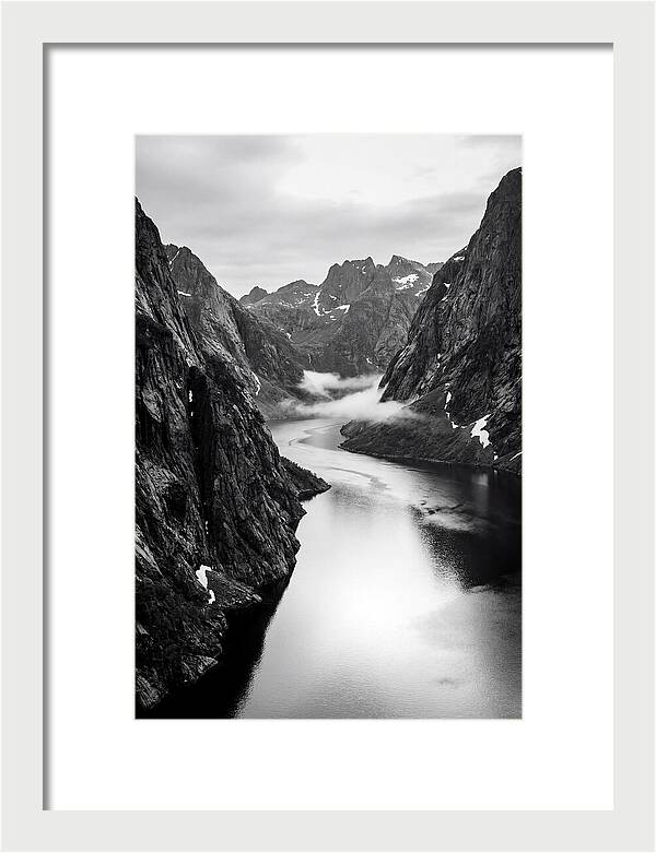 Tranquil Waters Of Western Brook Fjord