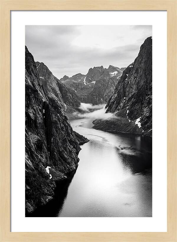 Tranquil Waters Of Western Brook Fjord