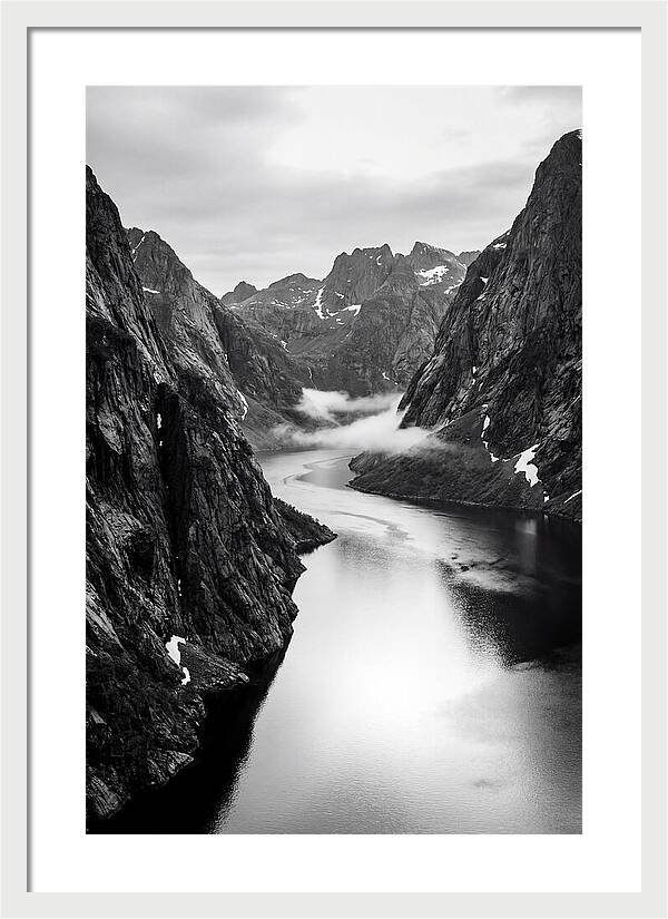 Tranquil Waters Of Western Brook Fjord