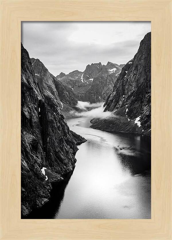 Tranquil Waters Of Western Brook Fjord