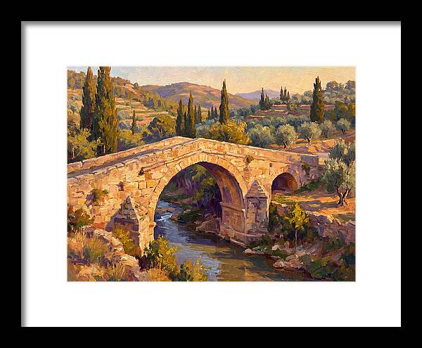Tranquil Waters Under Ancient Arch