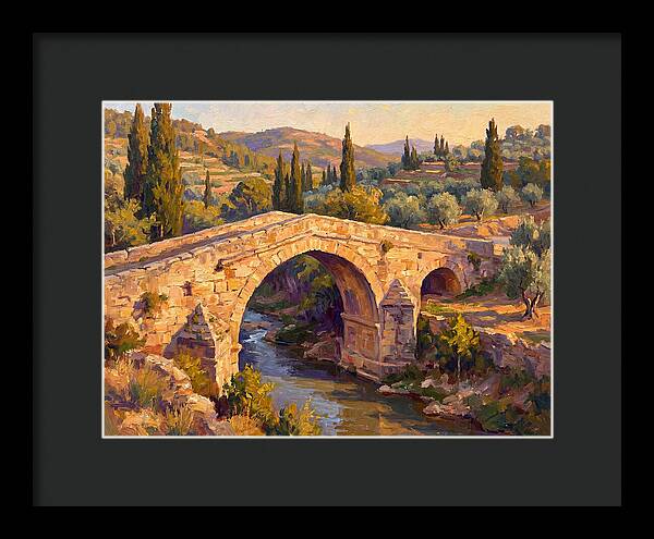 Tranquil Waters Under Ancient Arch