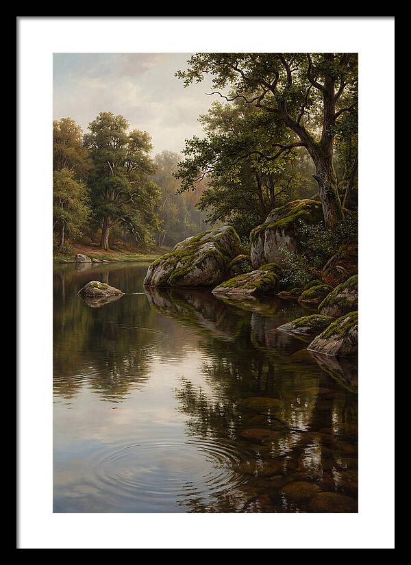 Tranquil Waters Under Twilight