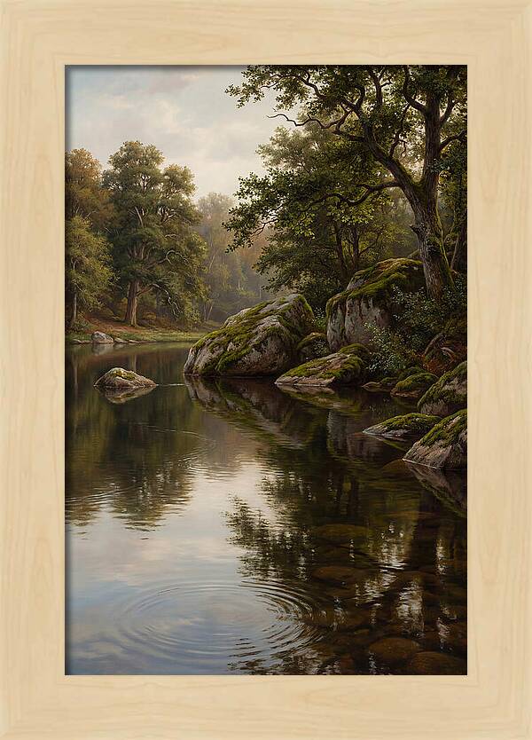 Tranquil Waters Under Twilight