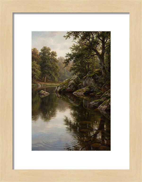 Tranquil Waters Under Twilight