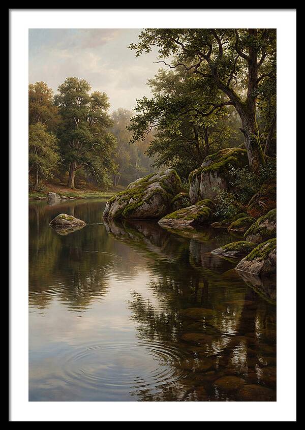 Tranquil Waters Under Twilight
