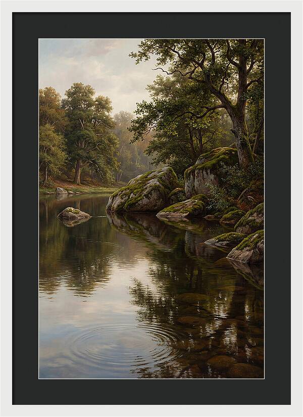 Tranquil Waters Under Twilight
