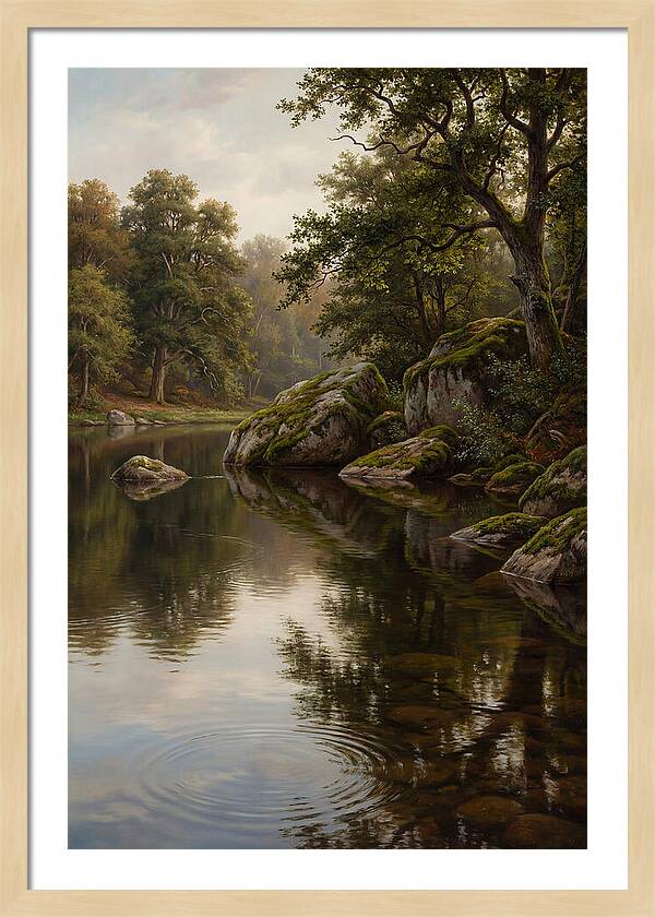 Tranquil Waters Under Twilight