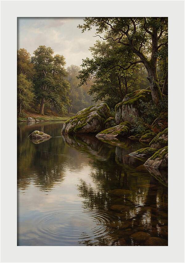 Tranquil Waters Under Twilight