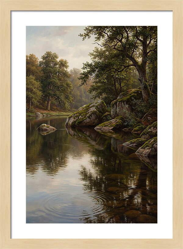 Tranquil Waters Under Twilight