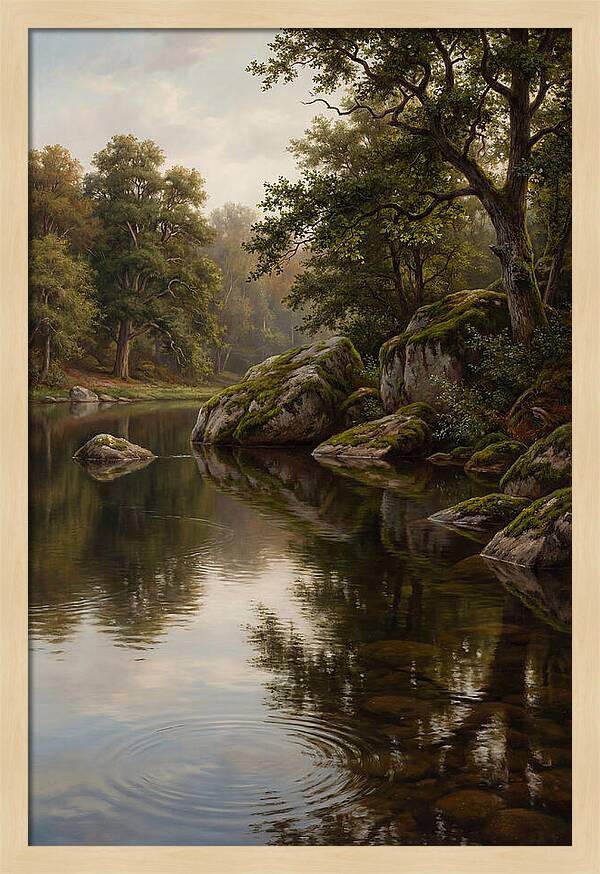 Tranquil Waters Under Twilight