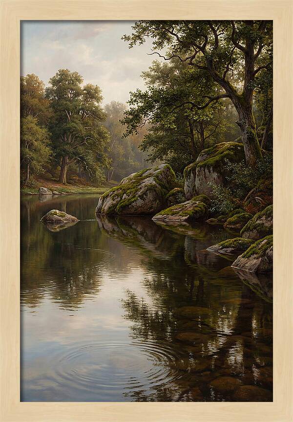 Tranquil Waters Under Twilight