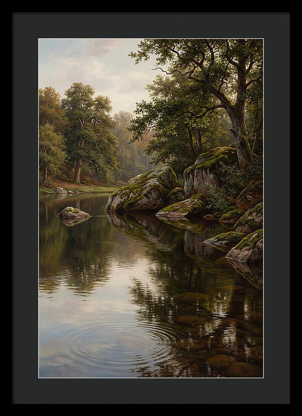Tranquil Waters Under Twilight