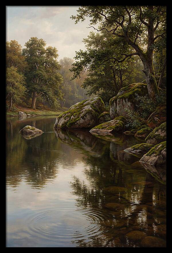 Tranquil Waters Under Twilight