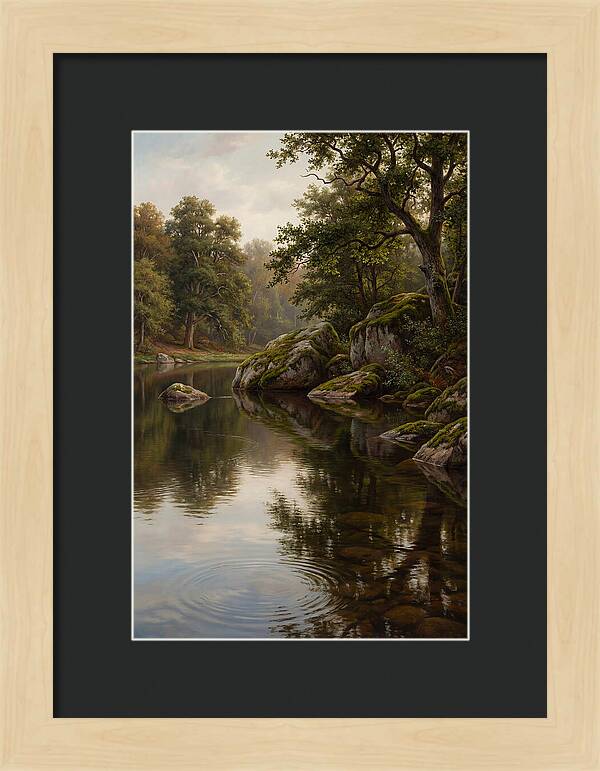 Tranquil Waters Under Twilight