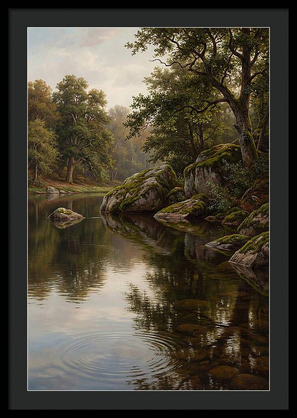 Tranquil Waters Under Twilight