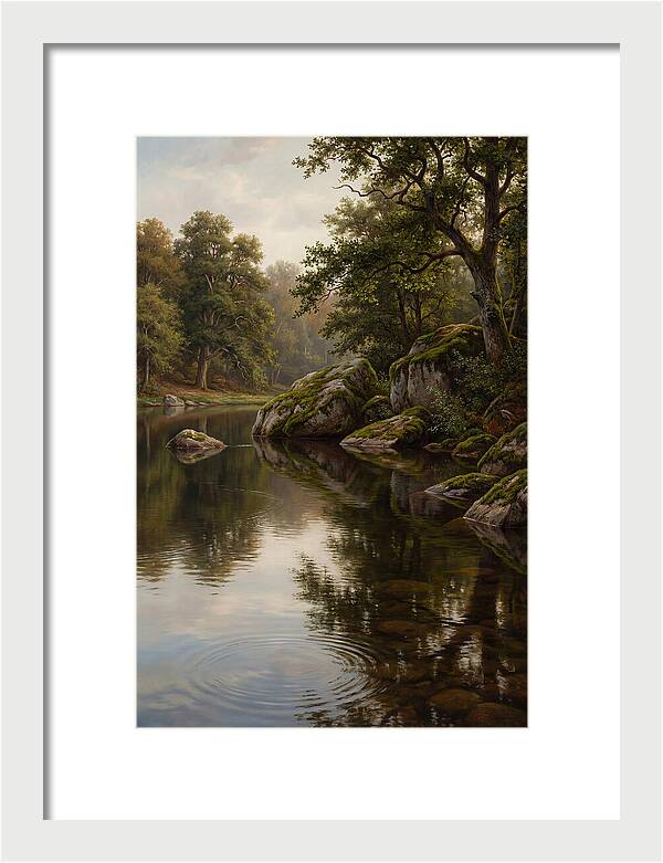 Tranquil Waters Under Twilight