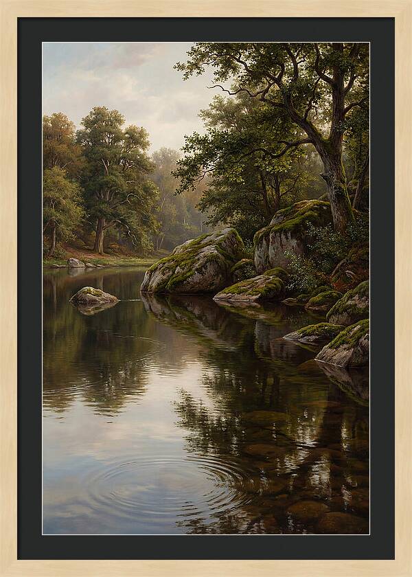 Tranquil Waters Under Twilight